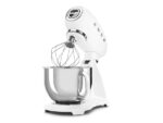Smeg SMF03WHEU Küchenmaschine – 800 W, 4,8 l Edelstahlschüssel, 10 Geschwindigkeiten, Retro-Design Weiß – Bild 4