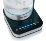 Graef WK 350 Wasserkocher mit Temperatureinstellung Touch-Display Teesieb – Bild 2