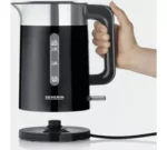 Severin WK 9265 Wasserkocher 1,7L Edelstahl mit 360°-Basis – Teil der Frühstücksserie – Bild 3