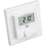 Homematic IP Wandthermostat HmIP-WTH-2 | Mit Luftfeuchtigkeitssensor | 55er-Rahmen | App & Sprachsteuerung | 2 Jahre Batterie – Bild 2