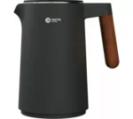 Balter Home Edelstahl-Wasserkocher matt mit Holzoptik-Griff – modernes Design – Bild 3