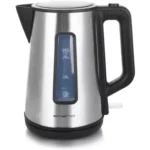 Emerio WK-122829 Wasserkocher 1,7L 2200W Edelstahl freistehend