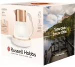 Russell Hobbs Calm 27450-70 Wasserkocher Glas 1,7L 2400W 13 Temperaturstufen – Bild 2