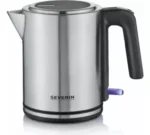 Severin WK 3489 Wasserkocher Edelstahl 1,0L (geschätzt) mit herausnehmbarem Kalkfilter