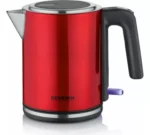 Severin WK 3489 Wasserkocher Edelstahl 1,0L (geschätzt) mit herausnehmbarem Kalkfilter – Bild 3