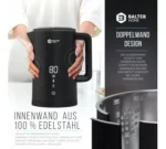 Balter Home WK-11 Wasserkocher 1,5L mit 5 Temperaturstufen & 24h Warmhaltefunktion – kühle Außenseite – Bild 2