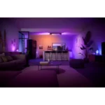 Philips Hue Centris Deckenleuchte schwarz 4er-Spot – RGBW, 4200 lm, 2000-6500 K, schwenkbare Spots, Bluetooth & Bridge – Bild 2