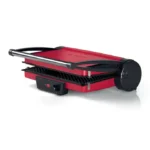 Bosch TCG4104 Kontaktgrill 2in1 | 2000W | Separate Temperaturregelung | Rot/Anthrazit