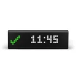 LaMetric Time Smarte WLAN-Uhr | 37x8 Pixel-Display | Wecker & Radio | IFTTT & Alexa kompatibel