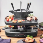 Gastroback 42567 Raclette Fondue Set Family and Friends | 2in1 | 8 Personen | 1200W – Bild 3