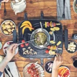 Gastroback 42567 Raclette Fondue Set Family and Friends | 2in1 | 8 Personen | 1200W – Bild 2