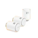 Netatmo Smartes Heizkörperthermostat 3er-Pack | App & Sprachsteuerung | Fenster-offen-Erkennung | Weiß