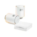 Netatmo Starterpaket Heizen | 2x Smartes Thermostat + Relais | HomeKit & Alexa | Design von Starck