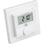 Homematic IP Wandthermostat HmIP-WTH-1 mit Luftfeuchtigkeitssensor | 55er-Rahmen | App & Sprachsteuerung