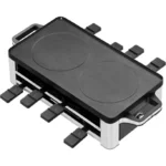 WMF Lono Raclette 0415040011 | 8 Personen | 1500W | Wendbare Grillplatte | Cromargan® – Bild 4