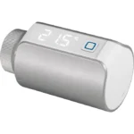 Homematic IP Heizkörperthermostat – Evo HmIP-eTRV-E-S | Red Dot Design | App & Sprachsteuerung | Silber – Bild 2
