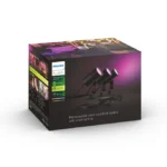 Philips Hue Lily Outdoor Spot schwarz 3er-Pack – RGBW, IP65, 1050 lm, 2000-6500 K, Hue Bridge erforderlich – Bild 4