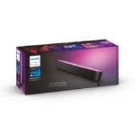 Philips Hue Play Lightbar Erweiterung schwarz – RGBW, 530 lm, 2000-6500 K, ohne Netzteil, Hue Bridge erforderlich – Bild 4