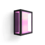 Philips Hue Impress Wandleuchte breit schwarz – RGBW, 1200 lm, 2000-6500 K, IP44, Hue Bridge erforderlich