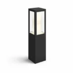 Philips Hue Impress Sockelleuchte schwarz – RGBW, 1200 lm, 2000-6500 K, IP44, 360°-Lichteffekt – Bild 4
