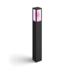 Philips Hue Impress Wegeleuchte schwarz – RGBW, 1200 lm, 2000-6500 K, IP44, Hue Bridge erforderlich