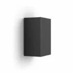 Philips Hue Resonate Wandleuchte schwarz – RGBW, 1200 lm, Up- & Downlight, IP44, 2000-6500 K – Bild 3