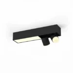 Philips Hue Centris Deckenleuchte schwarz 2er-Spot – RGBW, 2800 lm, 2000-6500 K, schwenkbare Spots, Bluetooth & Bridge – Bild 2