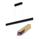 Philips Hue Ensis Pendelleuchte schwarz – RGBW, 5500 lm, Up- & Downlight, 2 separat steuerbare Zonen – Bild 2