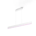 Philips Hue Ensis Pendelleuchte weiß – RGBW, Up- & Downlight, 2 separat steuerbare Zonen, 5500 lm