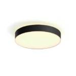 Philips Hue Enrave Deckenleuchte XL schwarz – White Ambiance, 6100 lm, 2000-6500 K, inkl. Dimmschalter, Bluetooth & Bridge