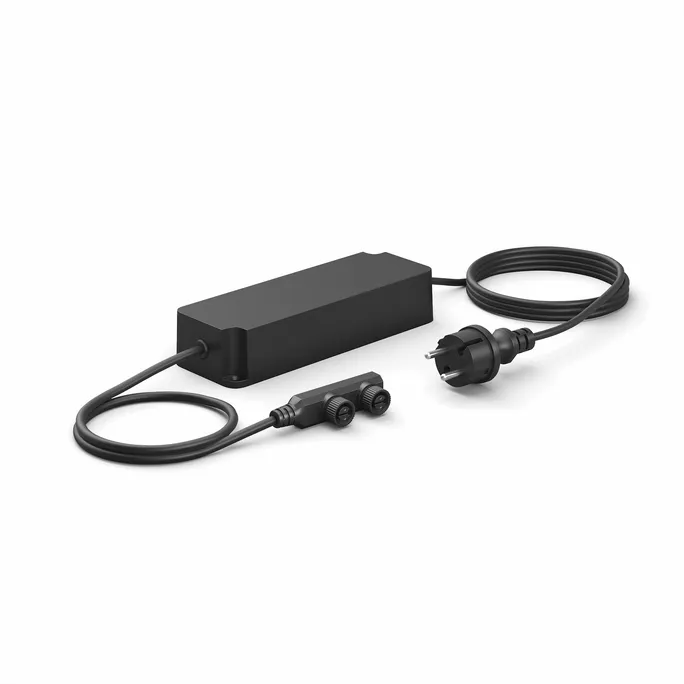 230922084030300301900018H Philips Hue Outdoor Netzteil 100W DE+AT – IP67, 24V, für Niedervolt-Leuchten, 3,5m Kabel, 100W Leistung – Bild 1
