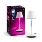 Philips Hue Go tragbare Tischleuchte weiß – RGBW, IP54, Akku, 2000-6500 K, Bluetooth & Bridge – Bild 2