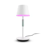 Philips Hue Go tragbare Tischleuchte weiß – RGBW, IP54, Akku, 2000-6500 K, Bluetooth & Bridge