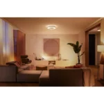 Philips Hue Infuse Deckenleuchte XL weiß – RGBW, 3700 lm, 2000-6500 K, Up- & Downlight, Bluetooth & Bridge – Bild 2