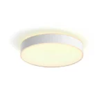 Philips Hue Enrave Deckenleuchte L weiß – White Ambiance, 4300 lm, 2000-6500 K, inkl. Dimmschalter, Bluetooth & Bridge