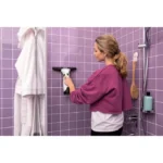 Kärcher WV 2 Plus N Fenstersauger weiß – 35 Min. Laufzeit, 2 Düsen, LED-Anzeige, tropfenfrei, 100 ml Tank – Bild 2