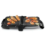 Tefal GC 3050 Kontaktgrill 2in1 Schwarz/Silber | 2000W | 3 Thermostatstufen – Bild 2