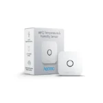 Aeotec aërQ Temperatur- & Feuchtigkeitssensor | Z-Wave 700 | Taupunkt & Schimmelwarnung | 2 Jahre Batterie | Weiß