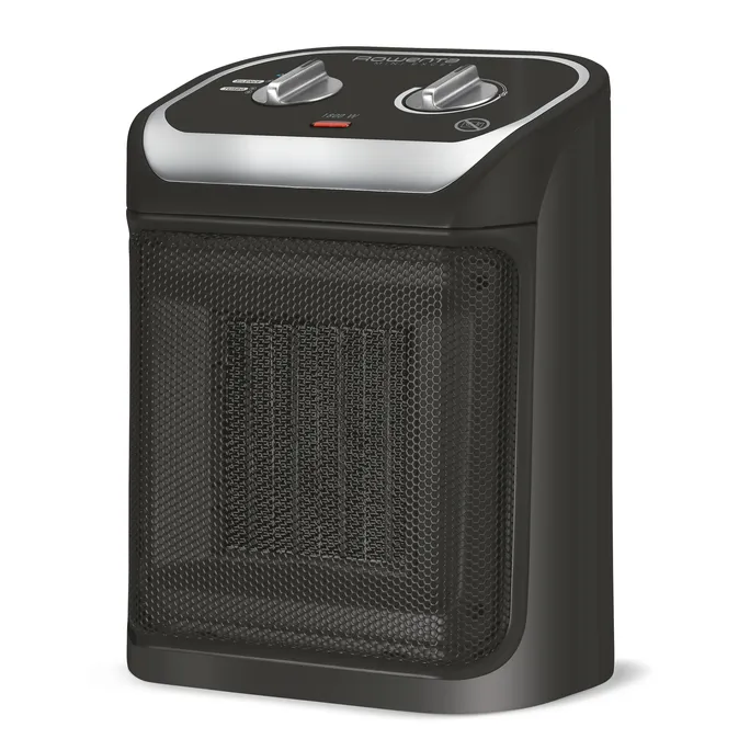 240320133327000501900043L Rowenta Mini Excel SO9261 Keramik-Heizlüfter | 1800 W | 2 Stufen | Frostschutz | bis 25 m² | Schwarz – Bild 1
