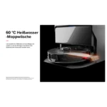 Roborock S8 MaxV Ultra schwarz – 10.000 Pa, 180 Min. Laufzeit, FlexiArm-Design, 60°C Moppreinigung, 4 l Frischwasser – Bild 2