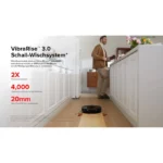 Roborock S8 MaxV Ultra schwarz – 10.000 Pa, 180 Min. Laufzeit, FlexiArm-Design, 60°C Moppreinigung, 4 l Frischwasser – Bild 3