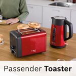 Bosch Wasserkocher DesignLine TWK4P434 (Red) – Bild 3