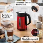 Bosch Wasserkocher DesignLine TWK4P434 (Red) – Bild 2