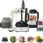 Kenwood MultiPro OneTouch FDM73.850SS Küchenmaschine – 3 L, 1000 W, integrierte Waage, 6 Programme