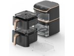 COSORI Turbo Tower Pro Smart Heißluftfritteuse – 10,8 L, 2 Kammern, App-Steuerung, 2630 W – Bild 3