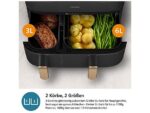 Philips Steam Airfryer 5000 Series NA552/00 Dual Basket – 9 L (3+6 L), Dampfgarfunktion, 2750 W – Bild 2