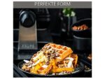Krups FDD95D Professional Waffeleisen – 1200 W, 2 Waffeln, 7 Bräunungsstufen, Drehfunktion – Bild 3