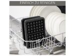 Krups FDD95D Professional Waffeleisen – 1200 W, 2 Waffeln, 7 Bräunungsstufen, Drehfunktion – Bild 2