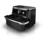 NINJA AF500EU Foodi FlexDrawer Heißluftfritteuse – 10,4 l, 2-in-1 Dual Zone, Sync & Match, für bis zu 8 Personen