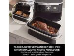 NINJA AF500EU Foodi FlexDrawer Heißluftfritteuse – 10,4 l, 2-in-1 Dual Zone, Sync & Match, für bis zu 8 Personen – Bild 4